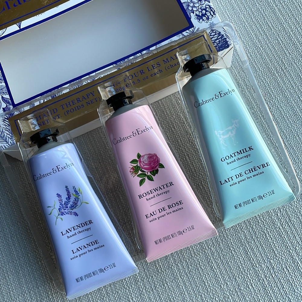 Crabtree & Evelyn Hand Therapy 3 Pack Gift Set - Picture 11 of 11